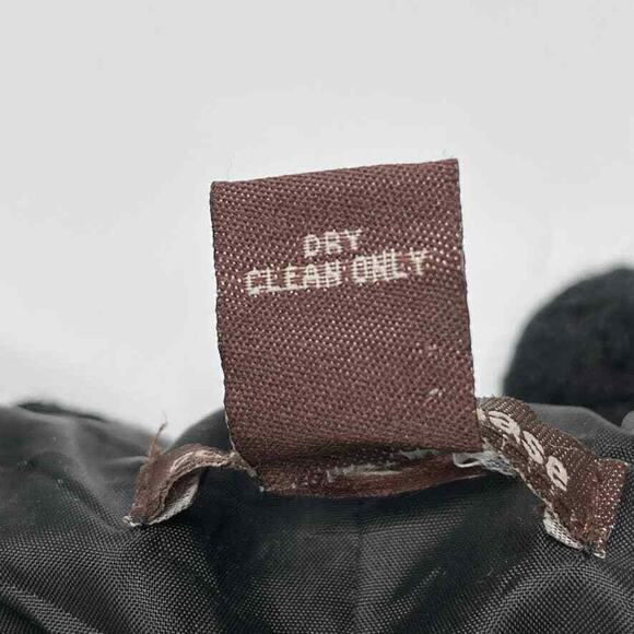 Coco And Chase Jacket Womens Small Black Cropped Large Collar Cape Snap Party - Picture 10 of 10